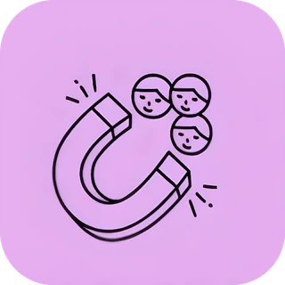 LaLoyalty neighborhood magnet icon